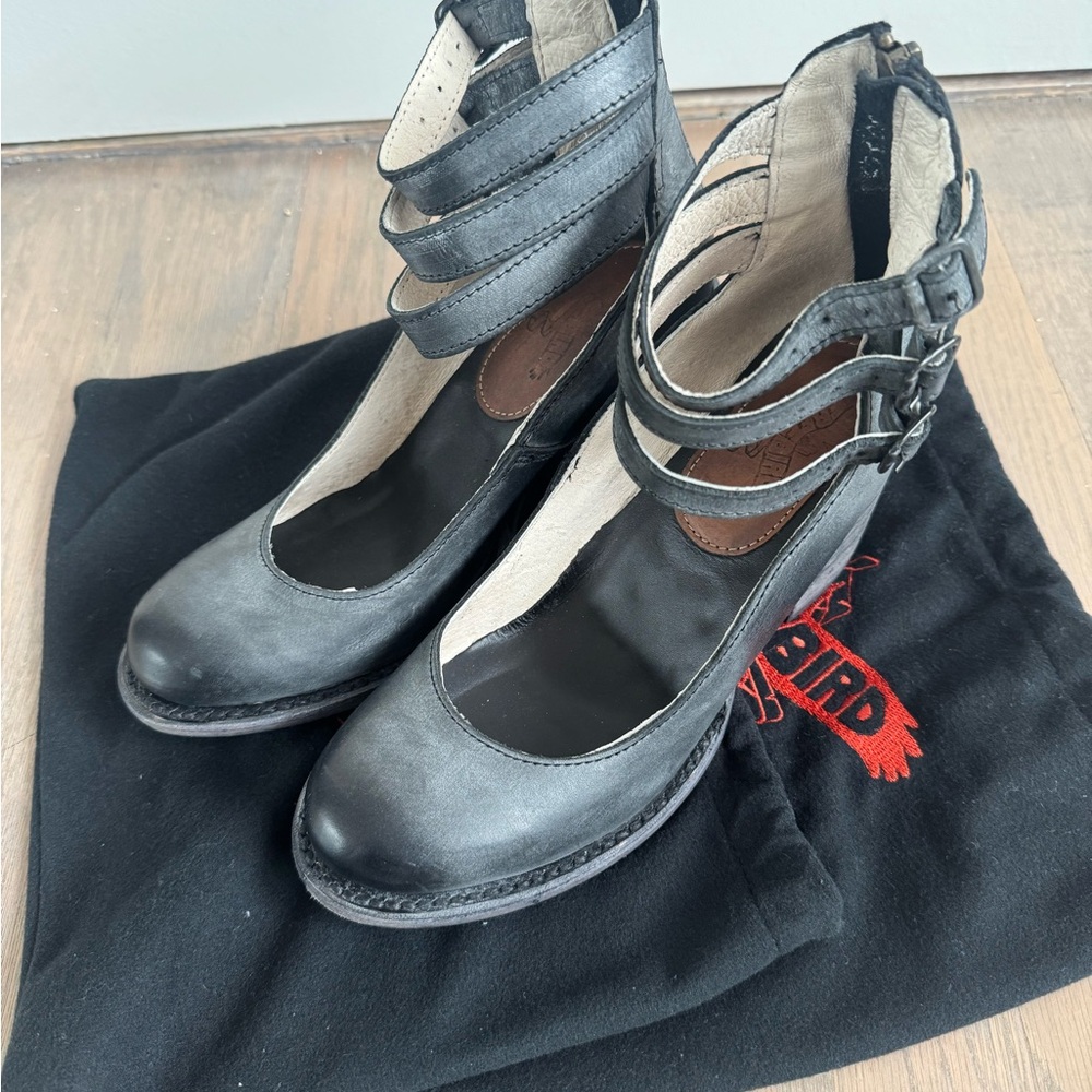 Freebird Black Heeled RANDI Shoes for Women